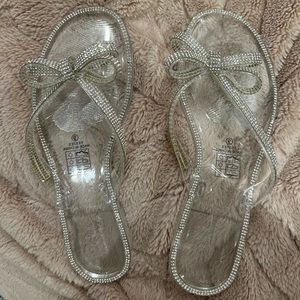 Clear Jelly Sandals